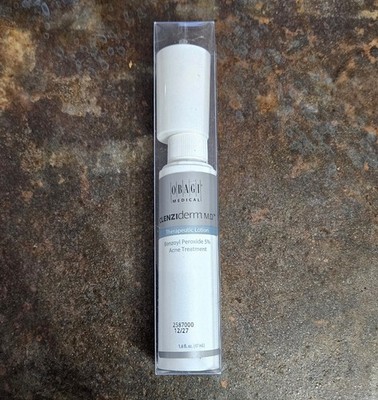 Obagi Clenziderm MD Therapeutic Lotion Acne Treatment BPO 5%  1.6 oz Exp 12/2027