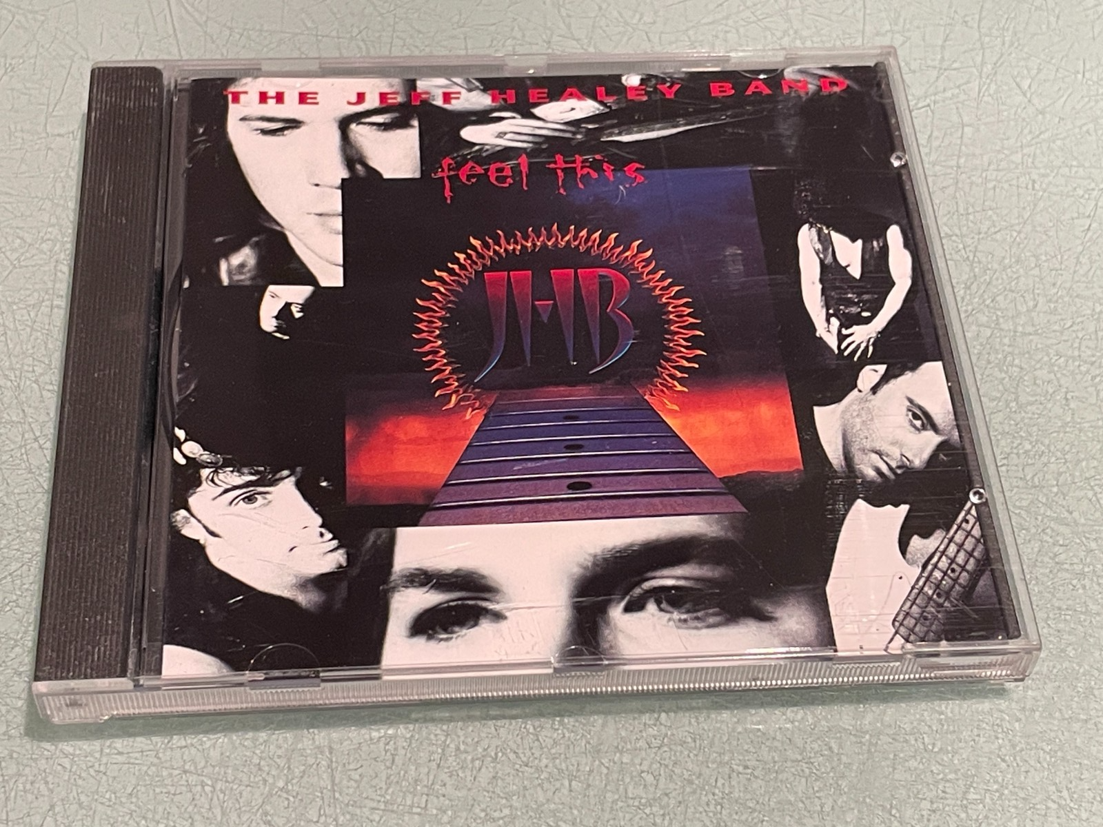 The Jeff Healey Band - Feel This - CD Album - 1992 Arista Records - 14 Tracks