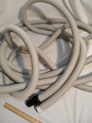 USED Hide A Hose central vacuum 40 Foot Hose No Sock 1 1/4 inch