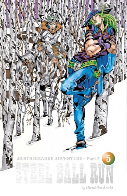 JoJo's Bizarre Adventure: Part 7 - Steel Ball Run, Vol. 5 - Manga - English