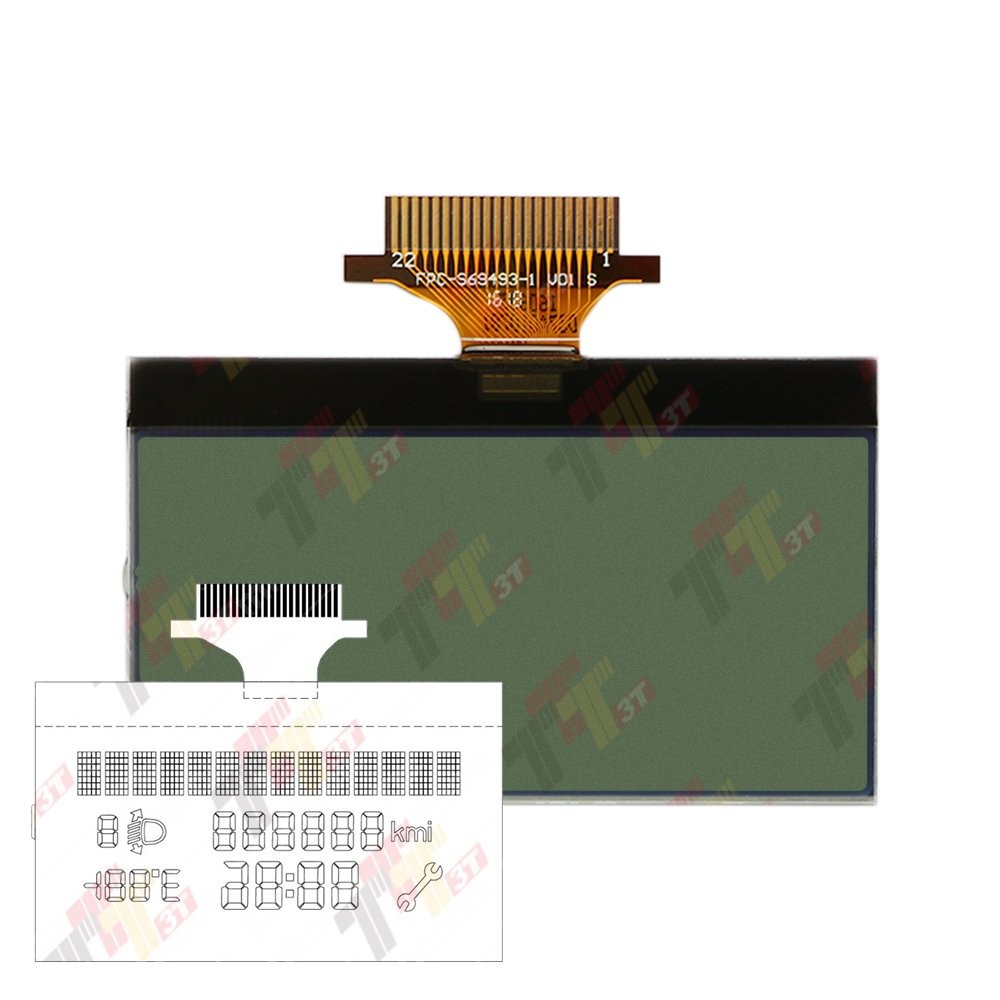Écran LCD Pour Fiat Punto Grande Fiorino Doblo Linea Qubo