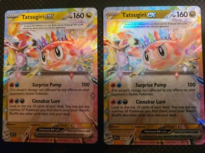 142 191 pokemon card Amazon.com: Pokemon - Tatsugiri ex 142/191 main image 0