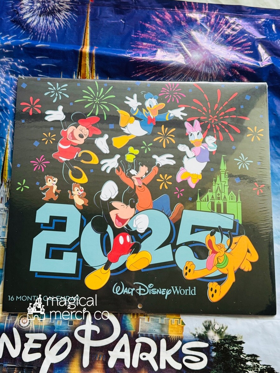 2024 - 2025 Disney Parks Walt Disney World Full Color