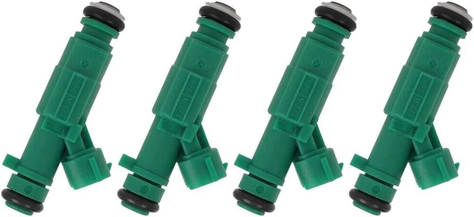 4x Inyectores de combustible OEM DENSO para Hyundai Sonata 2006-2009 2,4 L I4 #35310-25200 Foto 2 de 4