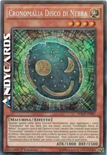 CHRONOMALY NEBRA DISC (Chronomaly Disk) Secret-Prismatic WSUP IT001 • 1Ed