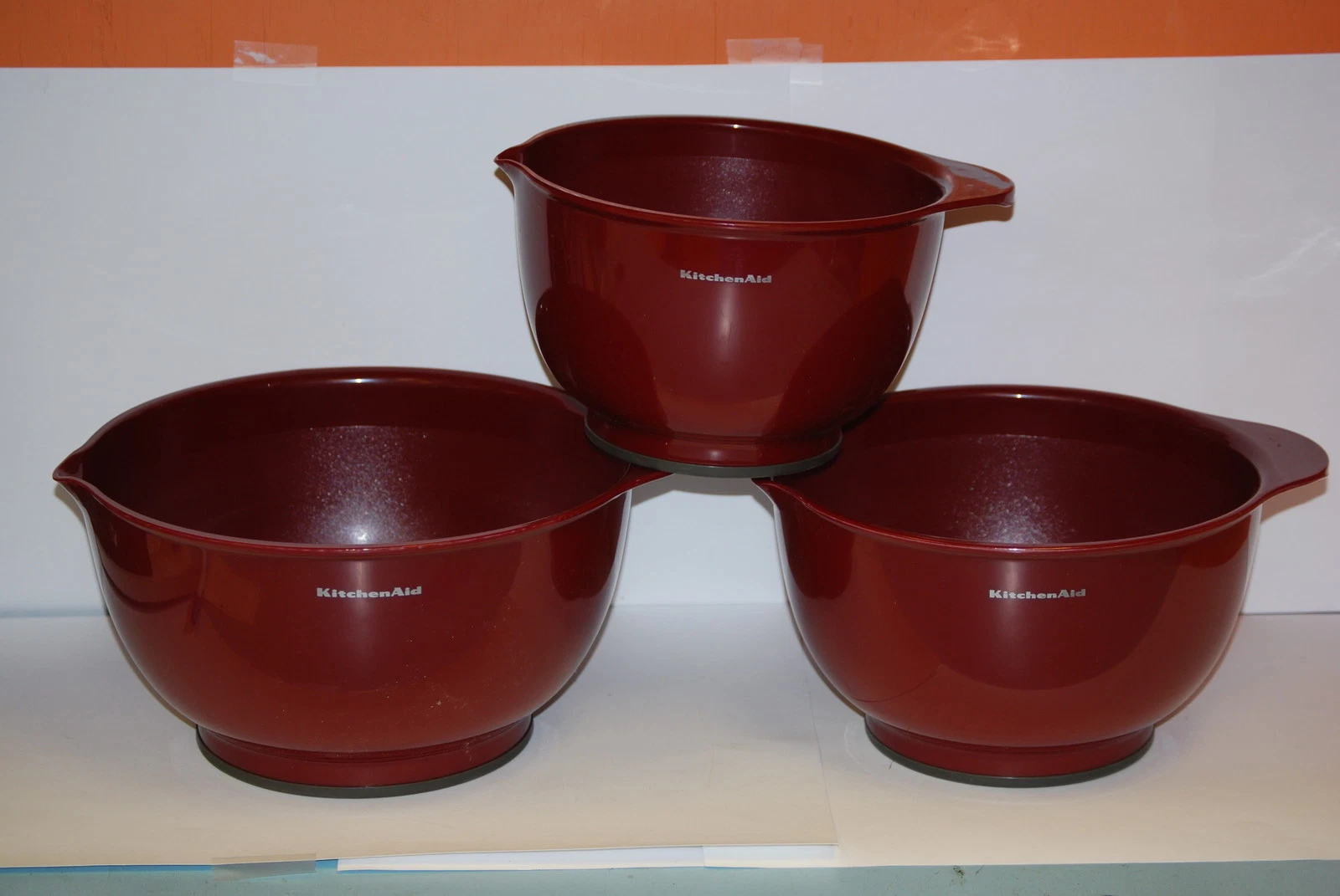 Cinnamon Kitchen Aid 3pc Mixing Bowls