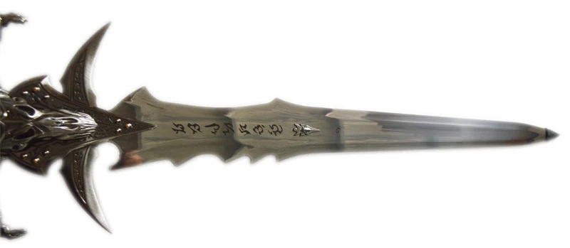 1:1 Frostmourne Lich King Arthas Sword replica 47" Upgraded Blunt Gift War Craft - Image 2 of 3