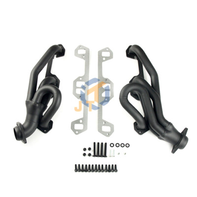 Shorty Headers For 1996-2003 Ram/Dakota/Durango 1500 5.2L & 5.9L V8  Black Paint