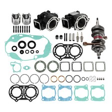 Engine Rebuild Kit for Banshee 350 YFZ350 1987-2006 Crankshaft Cylinder Piston