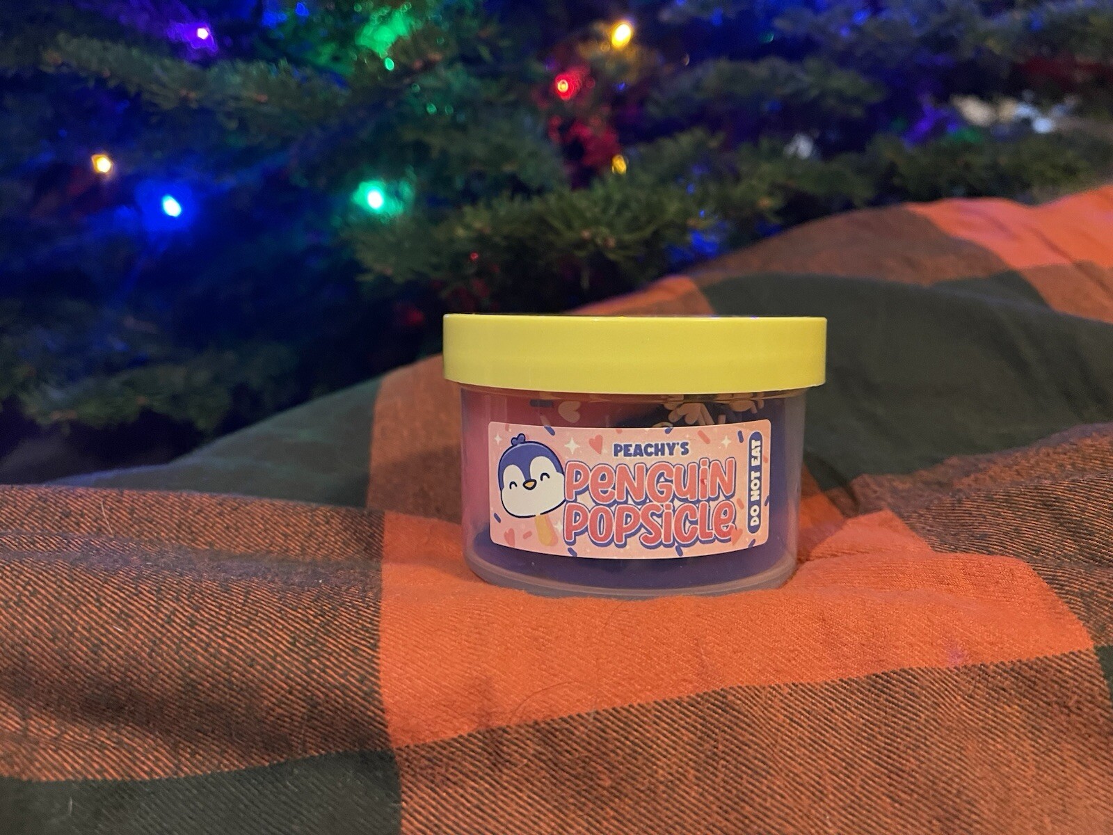 Peachybbies Slime Set, Frozen Glacier Cubes & Penguin Popsicle, Brand New