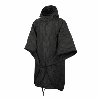 Helikon Tex Swagman Roll Basic Black Outdoor Bushcraft Poncho Emergency Blanket