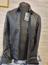 Zadig And Voltaire Unisex Losso Zip Crinkle Leather Rmow00101001t4b