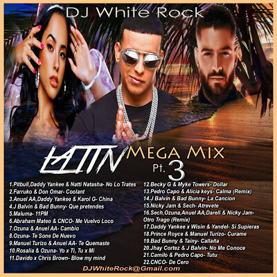 DJ White Rock Latin Mega Mix 2019 PT.3