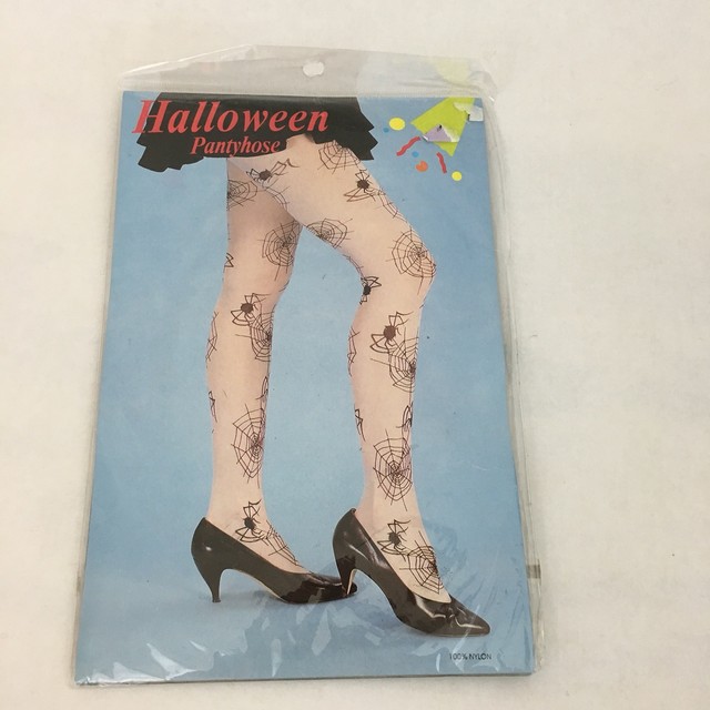 Women Full Black/white Spiderweb 