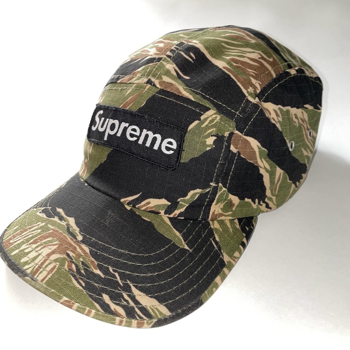 Supreme 2000s Tiger Camo Camp Cap Hat | eBay