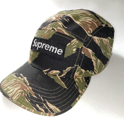 Supreme プレデターカモ キャンプキャップ 初期 1999 目立った傷や汚れなし】☆ 初期 1999年 99 90s SUPREME シュプリーム