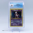 1999 Pokémon Base Set Mewtwo Shadowless 10/102 CGC 6 Ex/NM
