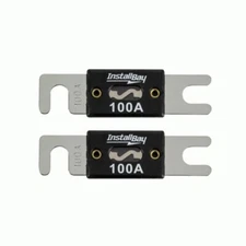 100 Amp 100A Fuse The Install Bay ANL100 High Quality Nickel Plated (2/pack)
