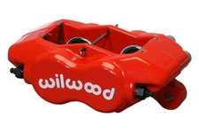 Wilwood Red Coated Universal 4 Piston Brake Caliper Forged Dynalite 1.38 Bore Wilwood Red Coated Universal 4 Piston Brake Caliper Forged Dynalite 1.38 Bore