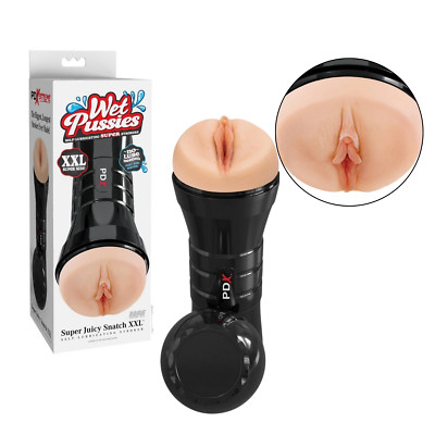 Self Lubricating Pussy Stroker Super Stimulating Male Masturbator Large Sex Toy