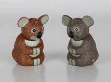Rare YOWIE Series 1 Koala Light Brown Colour VARIATION + Green Paper