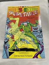 3-D Substance #2 (1991, 3-D Zone) High Grade Jack C. Harris Steve Ditko Glasses