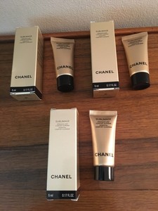 Lot Of 3 Chanel Sublimage Essential Comfort Cleanser 5ml 0 17oz