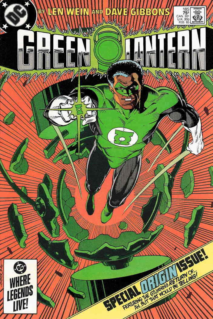 Green Lantern (2nd Series) #185 FN; DC | John Stewart Origin Issue - we combine