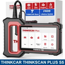 ThinkScan Plus S5 Auto OBD2 Scanner ABS SRS E/CM T/CM Car Diagnostic Scan Tool