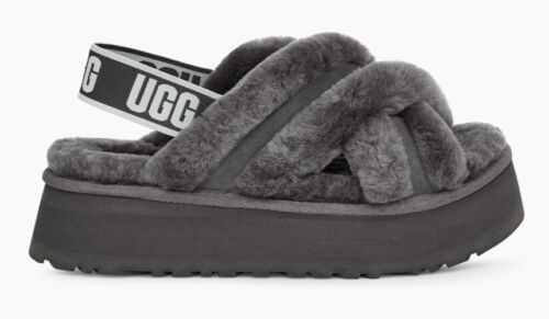 UGG DISCO CROSS SLIDE 1121550 Hausschuhe Pantoffeln Pantoletten Slide - Afbeelding 1 van 5