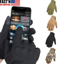 Tactical Army Military Gloves Outdoor Full Finger Touch Screen Men Combat Gloves