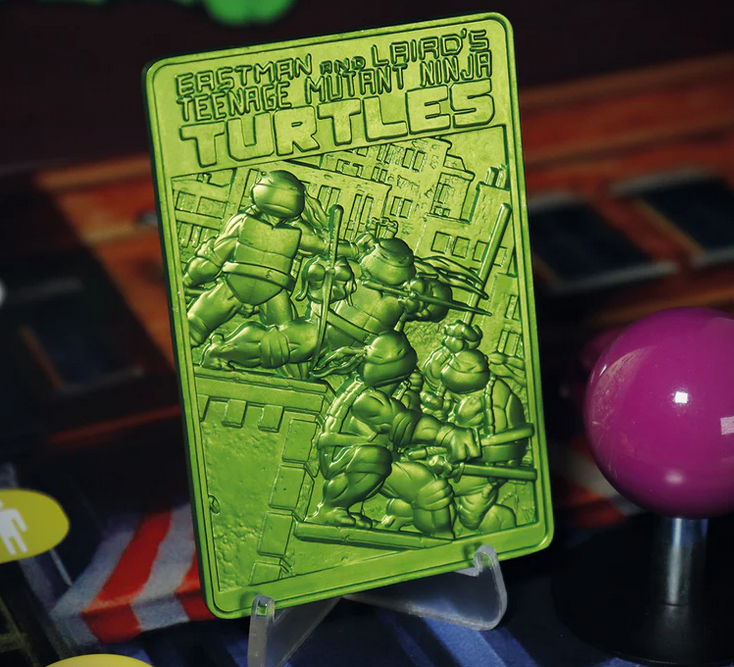 Teenage Mutant Ninja Turtles Metal Card Ingot Official TMNT Green