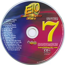 CHARTBUSTER ESSENTIAL KARAOKE CD G CBE-10 Disc-7 Jason Aldean,Shelton Blake,