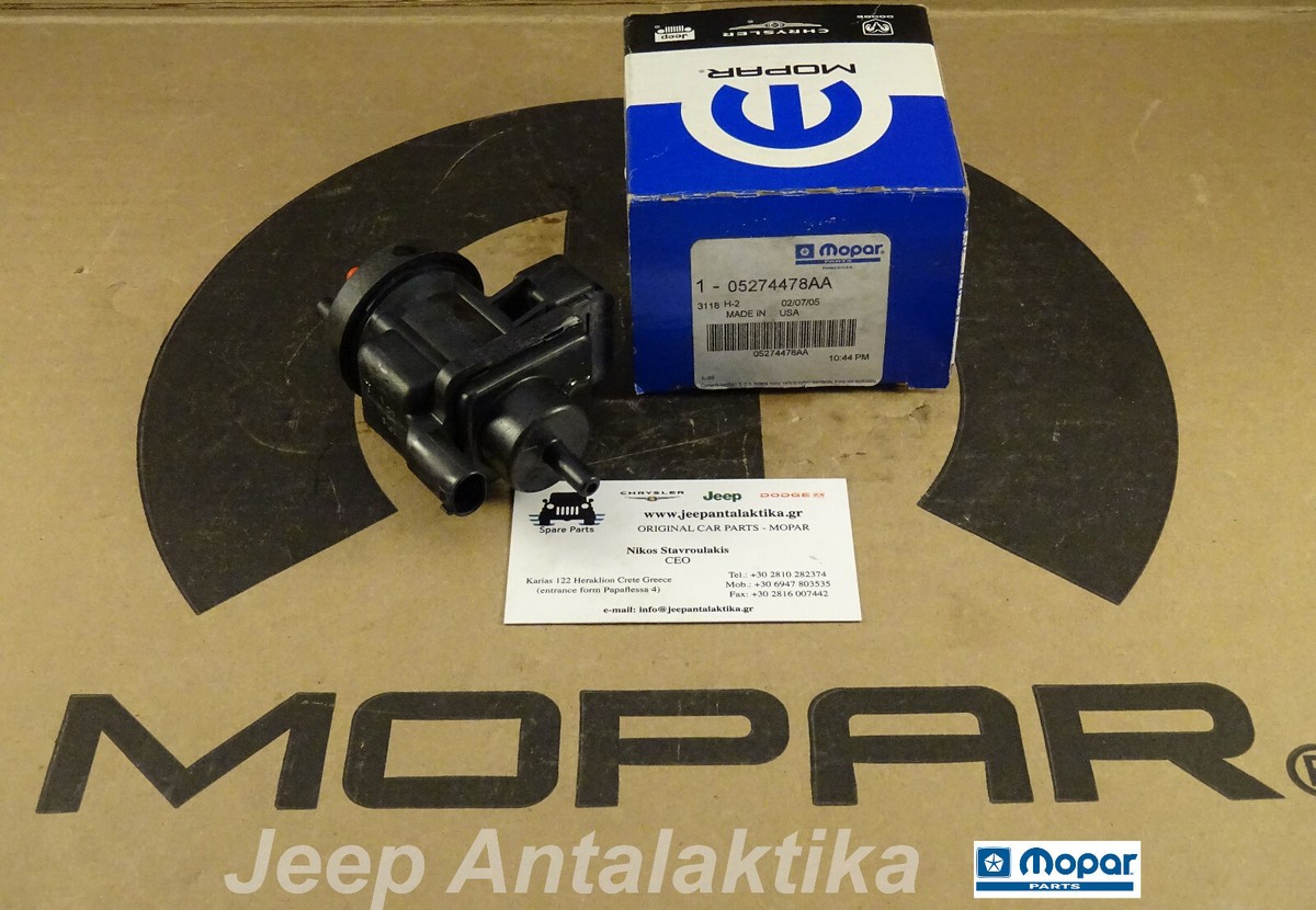 Solenoid Vacuum Jeep Grand Cherokee WG 2.7 Diesel 02-04 5274478AA