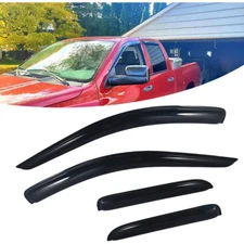 For Dodge Ram 1500 2500 3500 Quad CAB 2002-2009 Window Vent Visor Rain Deflector