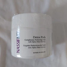 Dr. Nassif MD Detox Pads Complexion Perfecting 60 Pads Alpha Beta Hydroxy sealed