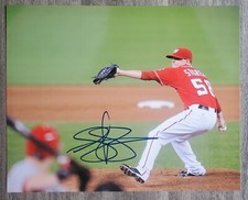 Drew Storen Signed 8x10 Photo Washington Nationals MLB RAD