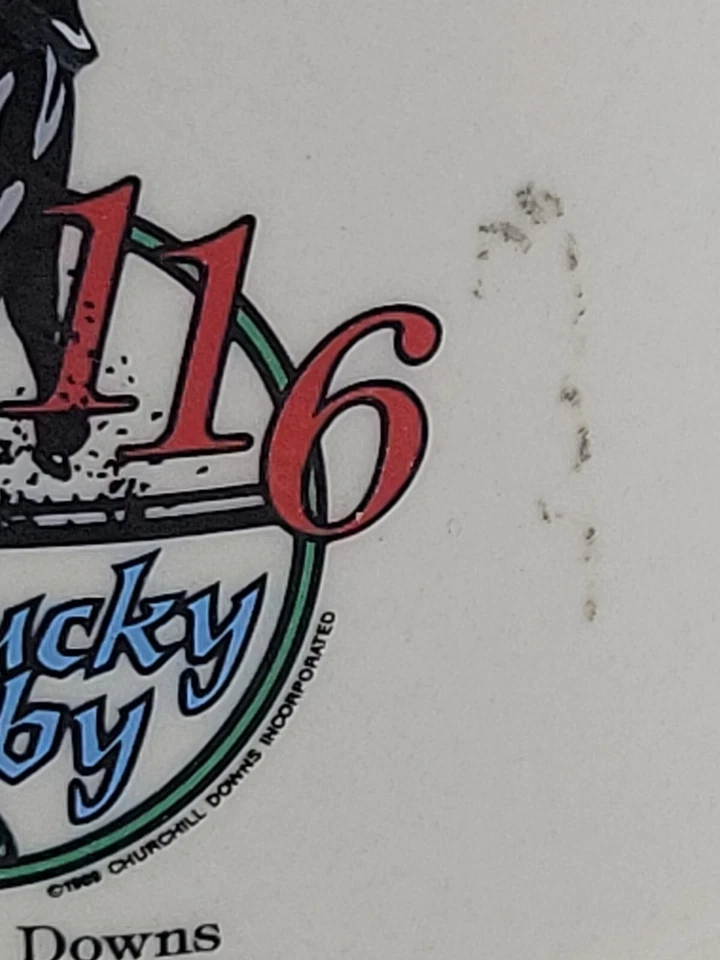 Taza Derby de Kentucky 116 a rayas doradas - Hunter Manufacturing Group 5 de mayo de 1990 Foto 3 de 4