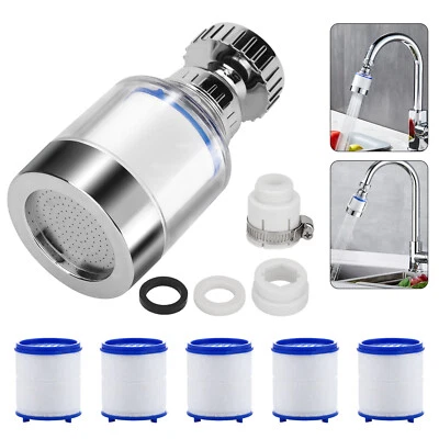 WOWPARTSPRO Faucet Water Filter Tap Filtration Kitchen Bathroom Sink Mounted Purifier System