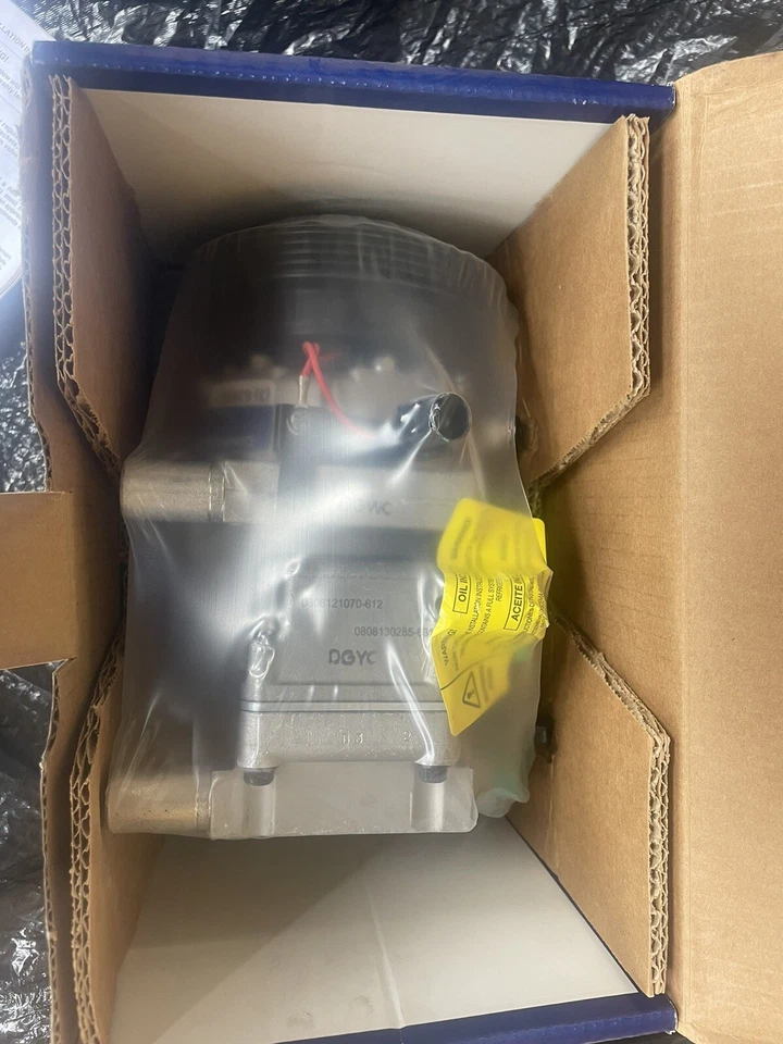 New Compressorworks T68358 A/C Compressor Fits 2006-2009 Hyundai Accent 68358 - Image 4 of 4