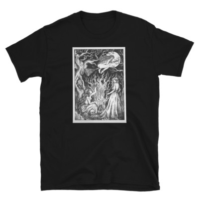 Witches Take Flight, Blessed be the knife, Sorrow be the time, Printed T-Shirt
