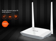 D301 Modem Router wifi ADSL2+ antenne esterne wireless adsl rj11 rj45 Tenda