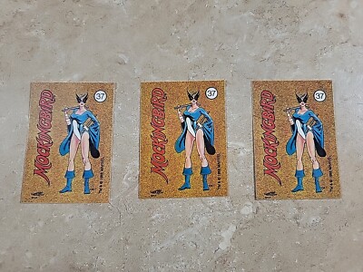 1986 MARVEL UNIVERSE #37 MOCKINGBIRD STICKER 