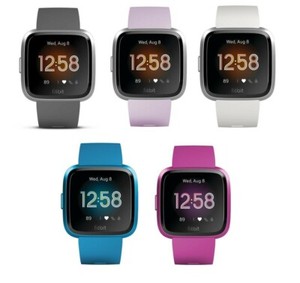 Fitbit Versa Lite Wearable Smartwatch - One Size (S & L Bands Included)
