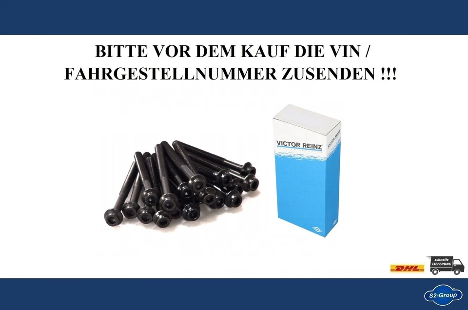 Victor Reinz 14-32031-01 Zylinderkopfschraubensatz für Daewoo Mercedes-Benz  - Bild 1 von 1