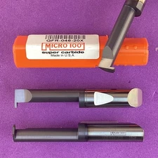MICRO 100 QFR-046-20X Carbide Quick Change Full Radius Bar 3/8" shank🎯Machinist