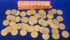 1942 S LINCOLN CENT ROLL 50 COINS