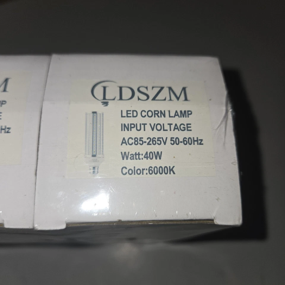 2 Pack 40W Corn LED Light Bulbs (300W Equivalent),E26/E27 Base, Ac85-265V - Image 3 of 4