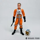 Star Wars 3.75 Vintage Collection Custom Part Swap Rebel X Wing Pilot Loose