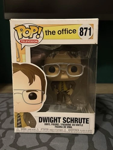 Funko Pop!  The Office Dwight Schrute Vinyl Bobble Toy Figure #871
